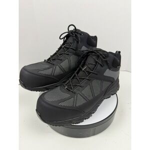 Propet Mens Othopedic Waterproof Slip Resistant Work Safety Boots Black Size 13D